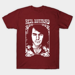 Neil Diamond /// Retro 1970s Fan Design T-Shirt